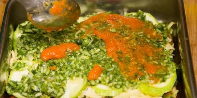 Рецепт вегетарианской лазанья
