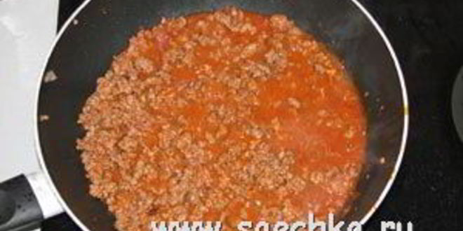 Рецепт фаршированных макарон