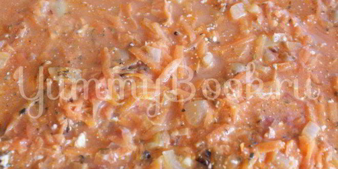 Рецепт каннеллонь с фаршем в томатном соусе