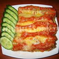 Рецепт Каннеллонь с мясной начинкой