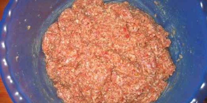 Рецепт каннеллонь с мясной начинкой