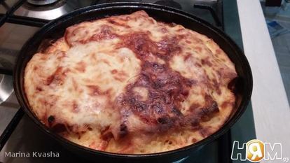 Рецепт Каннелоней с соусом бешамель