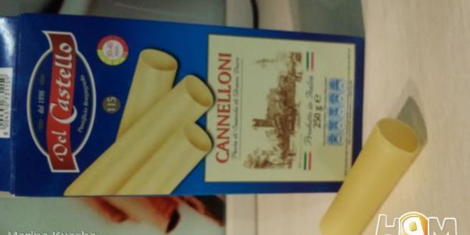 Рецепт каннелоней с соусом бешамель