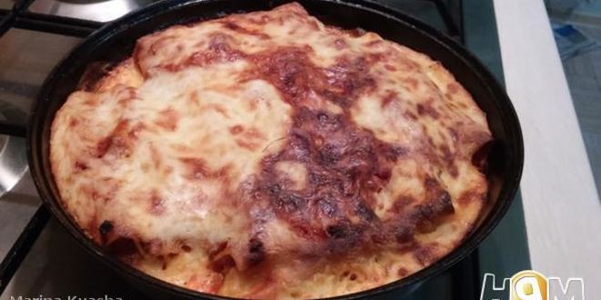 Рецепт каннелоней с соусом бешамель