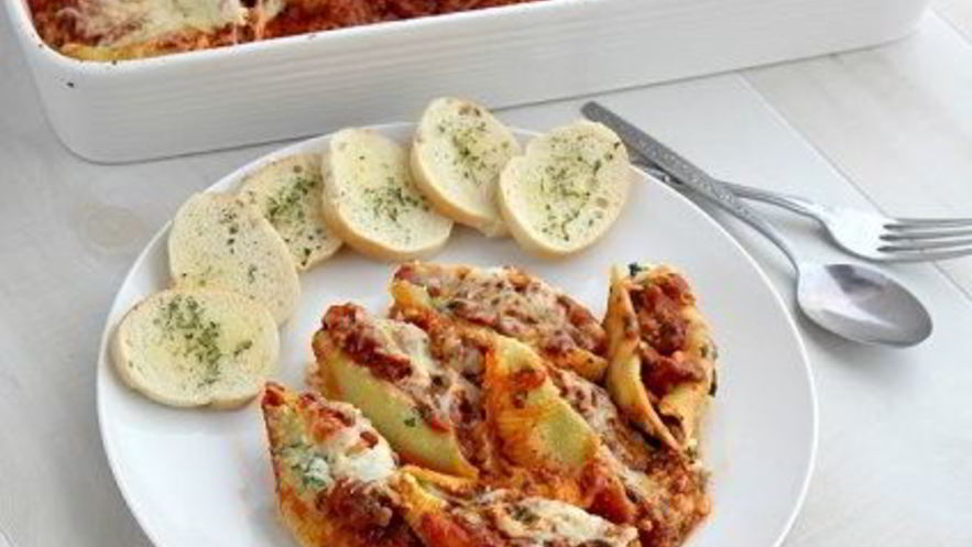 Рецепт макарон, начиненных фаршем