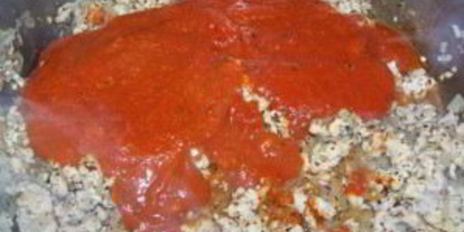 Рецепт макарон, начиненных фаршем