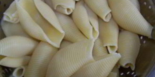 Рецепт макарон, начиненных фаршем