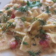 Рецепт Пасты фарфалле с тунцом