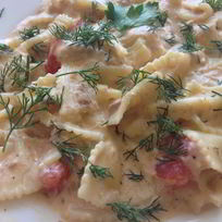 Рецепт Пасты фарфалле с тунцом