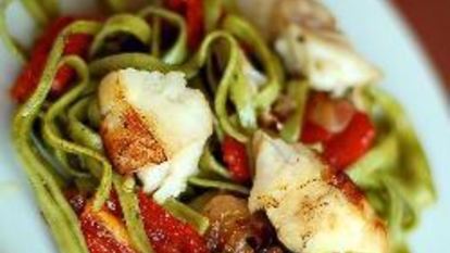 Рецепт Пасты лингвини с рыбой