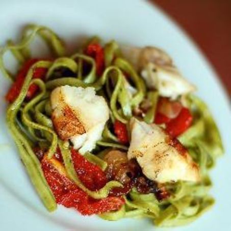 Рецепт Пасты лингвини с рыбой