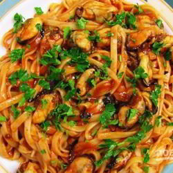 Рецепт Пасты под томатным соусом