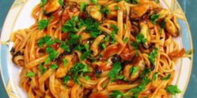 Рецепт пасты под томатным соусом