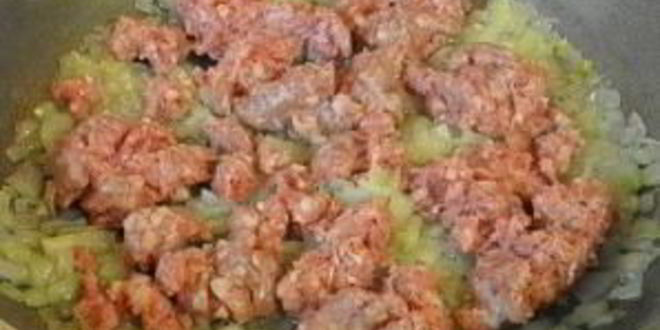 Рецепт пасты с фаршем и томатной пастой