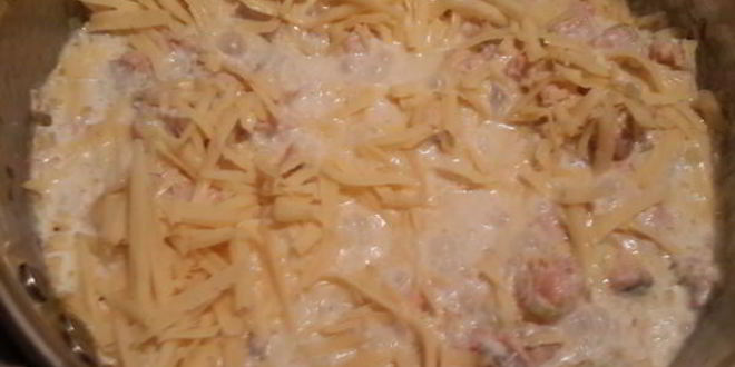 Рецепт пасты с красной рыбой в сливочном соусе