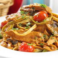 Рецепт Пасты с тунцом и томатами