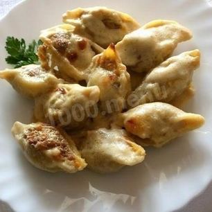 Рецепт Ракушек фаршированных фаршем и сыром