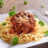 Рецепт Спагетти болонезе с травами