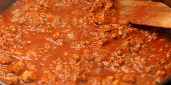 Рецепт спагетти болоньезе