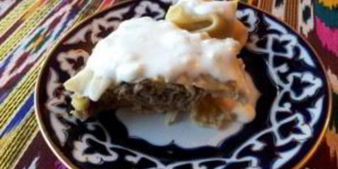 Рецепт ханумы с мясом в пароварке