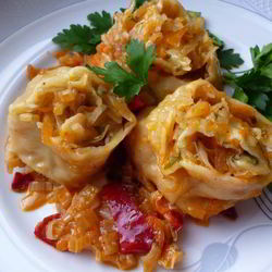 Рецепт Мантов ленивых с картофельной начинкой