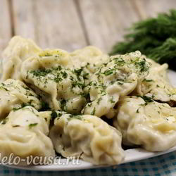 Рецепт Мантов с бараниной