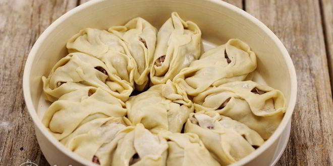 Рецепт мантов с бараниной