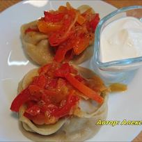 Рецепт Мантов с говядиной