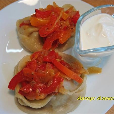 Рецепт Мантов с говядиной