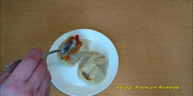 Рецепт мантов с говядиной