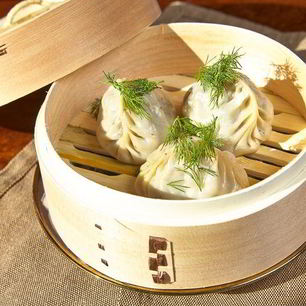 Рецепт Мантов с грибами