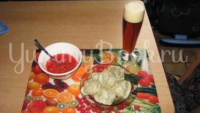 Рецепт Мантов с кабачком