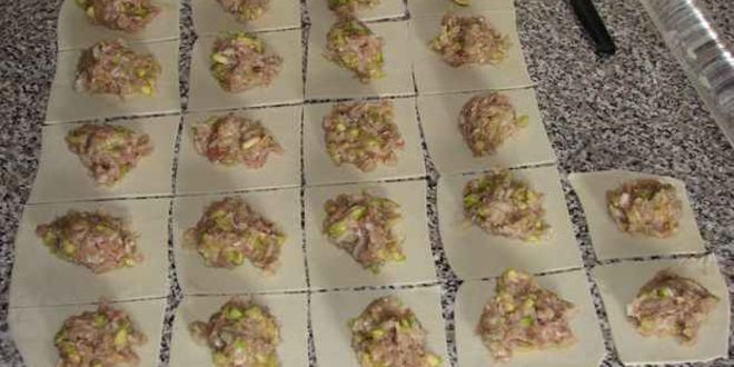 Рецепт мантов с кабачком