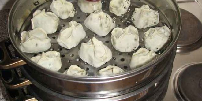 Рецепт мантов с кабачком