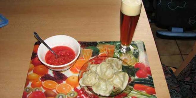 Рецепт мантов с кабачком