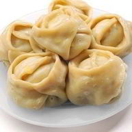 Рецепт Мантов с картошкой и грибами