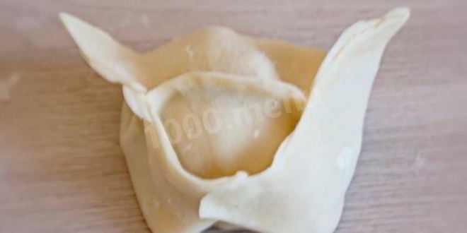 Рецепт мантов с рыбой и рисом