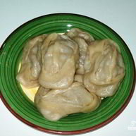 Рецепт Мантов с тыквой и фаршем