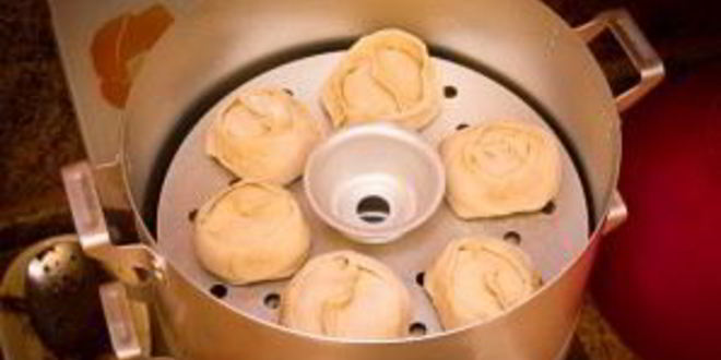 Рецепт мантов с тыквой и мясом по-узбекски