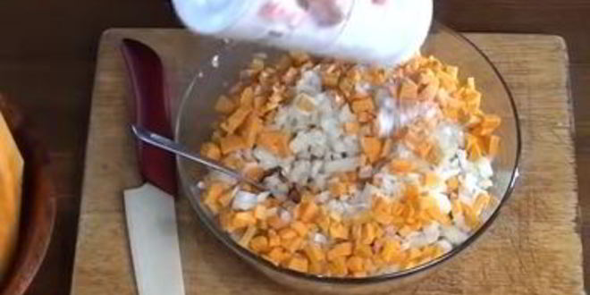 Рецепт тыквенных мантов