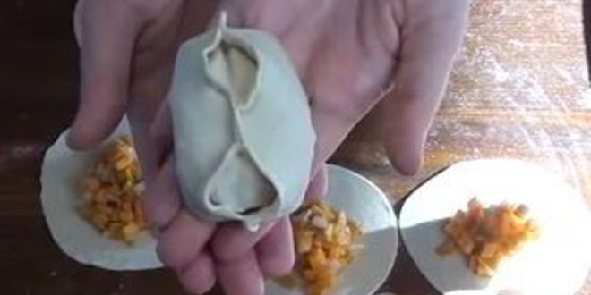 Рецепт тыквенных мантов