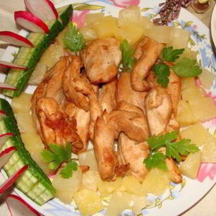 Рецепт Филе курицы по-французски