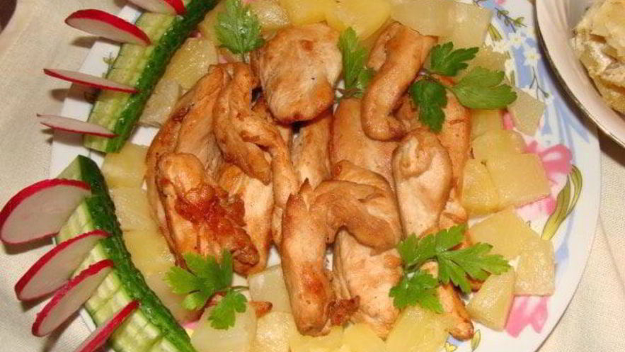 Рецепт филе курицы по-французски