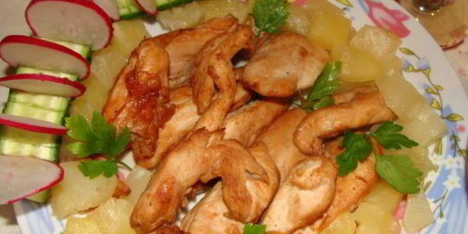 Рецепт филе курицы по-французски