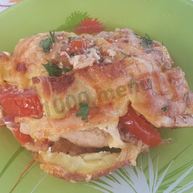 Рецепт Картофеля по-французски с индейкой