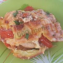 Рецепт Картофеля по-французски с индейкой