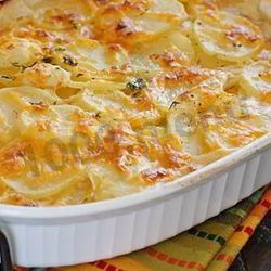 Рецепт Картошки по-французски с сыром в духовке