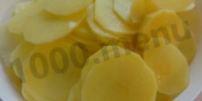 Рецепт картошки по-французски с сыром в духовке