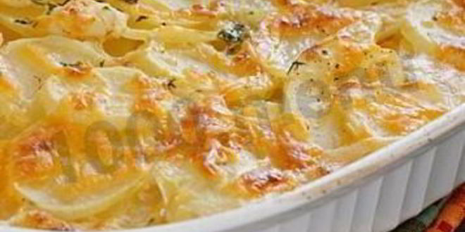 Рецепт картошки по-французски с сыром в духовке