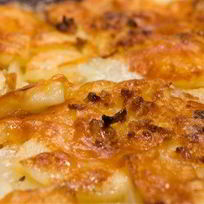 Рецепт Мяса по-французски с картофелем и грибами